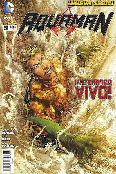 Cover for Aquaman (Editorial Televisa, 2012 series) #5