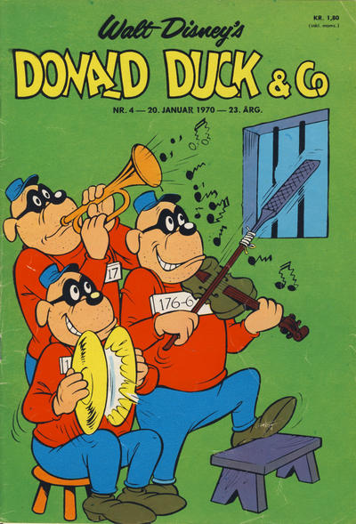 Cover for Donald Duck & Co (Hjemmet / Egmont, 1948 series) #4/1970