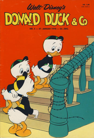 Cover for Donald Duck & Co (Hjemmet / Egmont, 1948 series) #5/1970