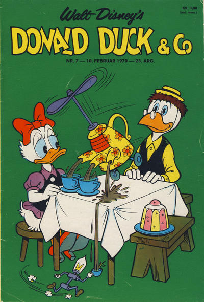 Cover for Donald Duck & Co (Hjemmet / Egmont, 1948 series) #7/1970