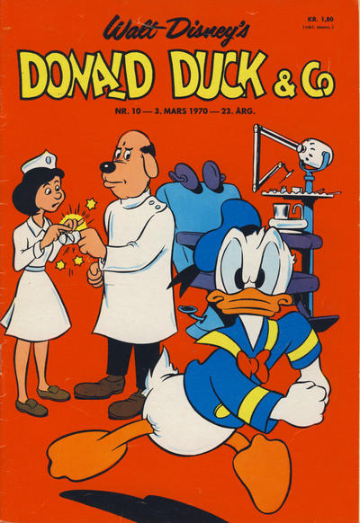 Cover for Donald Duck & Co (Hjemmet / Egmont, 1948 series) #10/1970