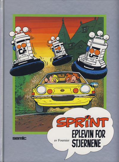 Cover for Sprint [Seriesamlerklubben] (Semic, 1986 series) #22 - Eplevin for stjernene
