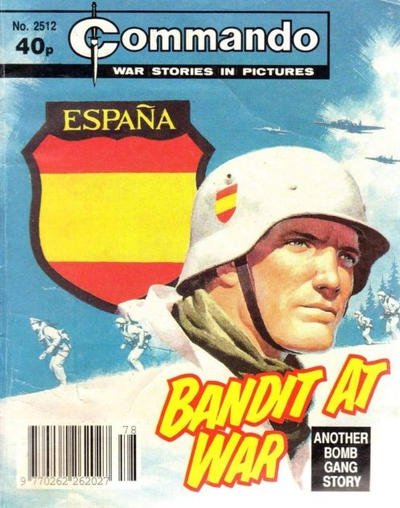 Cover for Commando (D.C. Thomson, 1961 series) #2512