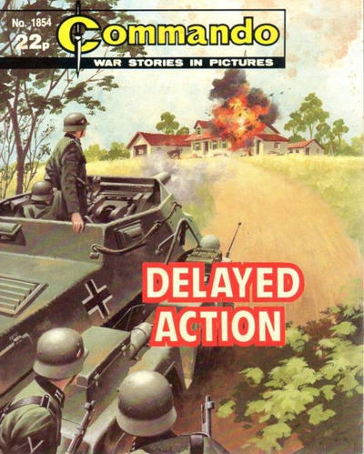 Cover for Commando (D.C. Thomson, 1961 series) #1854