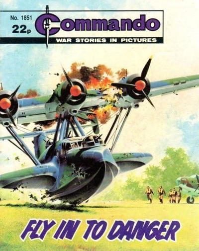 Cover for Commando (D.C. Thomson, 1961 series) #1851