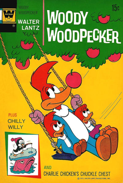 Cover for Walter Lantz Woody Woodpecker (Western, 1962 series) #123 [Whitman]