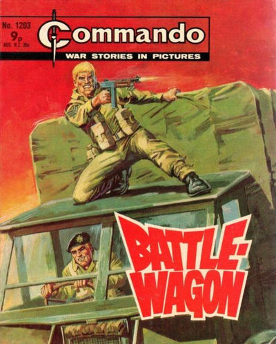 Cover for Commando (D.C. Thomson, 1961 series) #1203