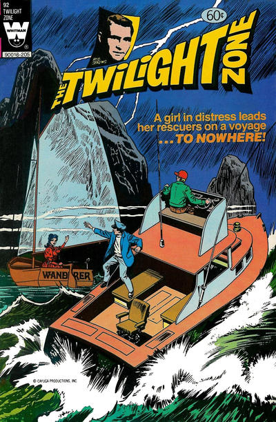 Cover for The Twilight Zone (Western, 1962 series) #92 [White Logo Variant]