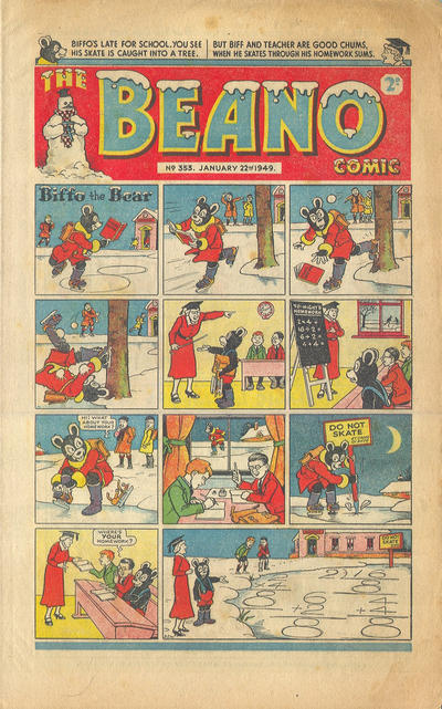 Cover for The Beano Comic (D.C. Thomson, 1938 series) #353