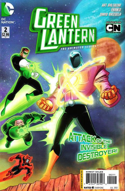 Cover for Green Lantern: The Animated Series (DC, 2012 series) #2