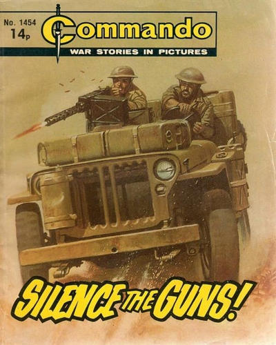 Cover for Commando (D.C. Thomson, 1961 series) #1454