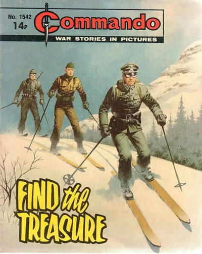 Cover for Commando (D.C. Thomson, 1961 series) #1542