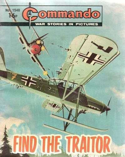 Cover for Commando (D.C. Thomson, 1961 series) #1548