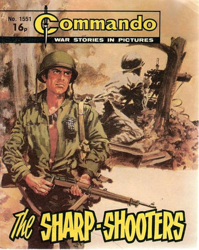 Cover for Commando (D.C. Thomson, 1961 series) #1551