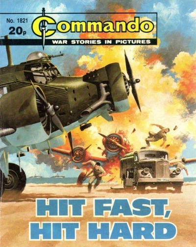 Cover for Commando (D.C. Thomson, 1961 series) #1821
