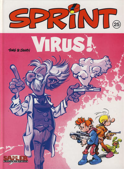 Cover for Sprint [Seriesamlerklubben] (Hjemmet / Egmont, 1998 series) #25 - Virus!