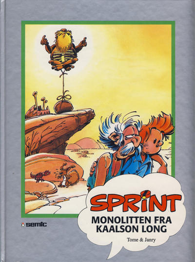 Cover for Sprint [Seriesamlerklubben] (Semic, 1986 series) #[26] - Monolitten fra Kaalson Long
