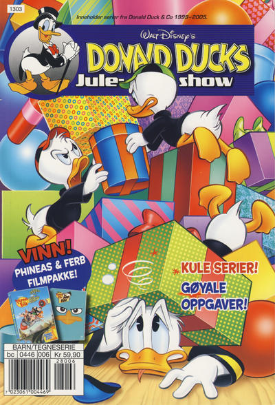 Cover for Donald Ducks Show (Hjemmet / Egmont, 1957 series) #Juleshow 2012
