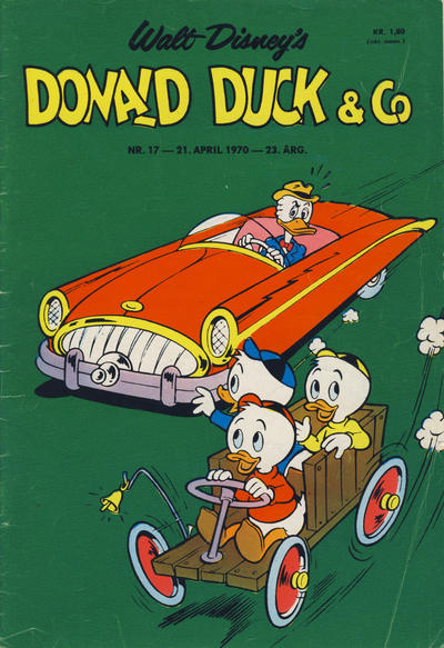 Cover for Donald Duck & Co (Hjemmet / Egmont, 1948 series) #17/1970
