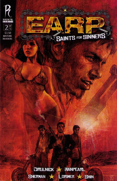 Cover for Earp: Saints for Sinners (Radical Comics, 2010 series) #2
