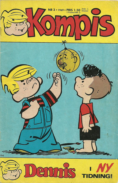 Cover for Kompis (Semic, 1969 series) #3/1969