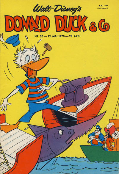 Cover for Donald Duck & Co (Hjemmet / Egmont, 1948 series) #20/1970