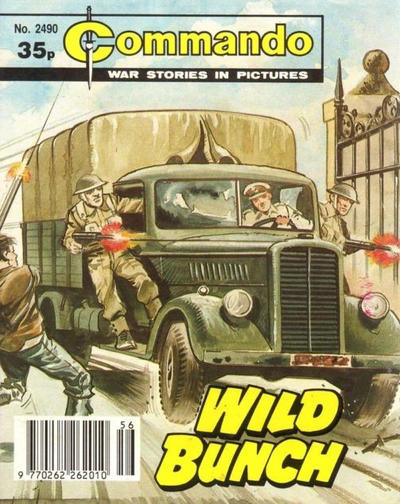 Cover for Commando (D.C. Thomson, 1961 series) #2490