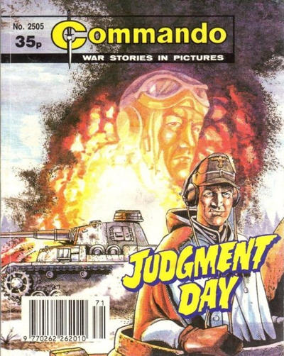 Cover for Commando (D.C. Thomson, 1961 series) #2505