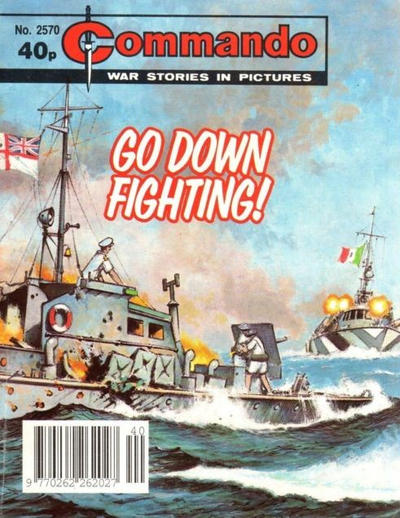 Cover for Commando (D.C. Thomson, 1961 series) #2570