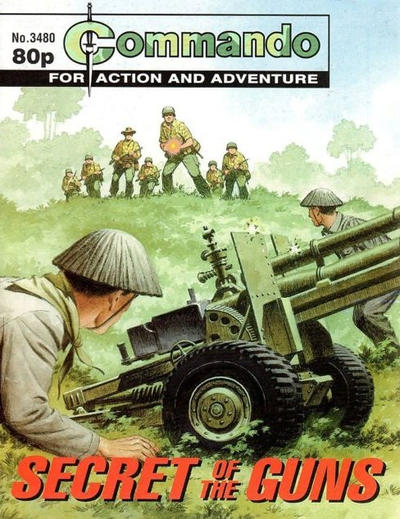 Cover for Commando (D.C. Thomson, 1961 series) #3480