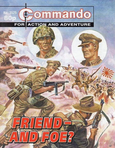 Cover for Commando (D.C. Thomson, 1961 series) #3525