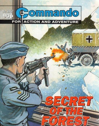 Cover for Commando (D.C. Thomson, 1961 series) #3652