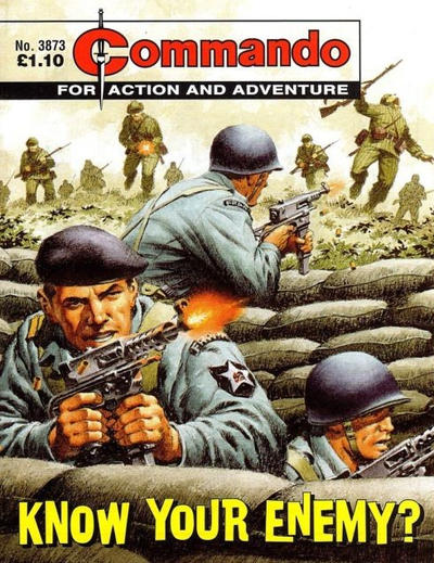 Cover for Commando (D.C. Thomson, 1961 series) #3873