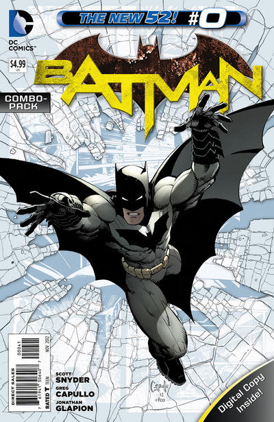 Cover for Batman (DC, 2011 series) #0 [Combo-Pack]