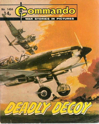 Cover for Commando (D.C. Thomson, 1961 series) #1494