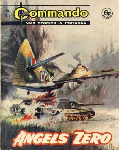 Cover for Commando (D.C. Thomson, 1961 series) #852
