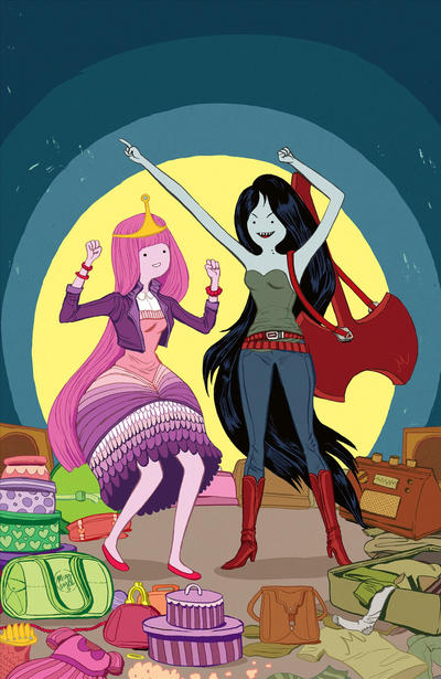Cover for Adventure Time: Marceline and the Scream Queens (Boom! Studios, 2012 series) #1 [Cover C by Ming Doyle]