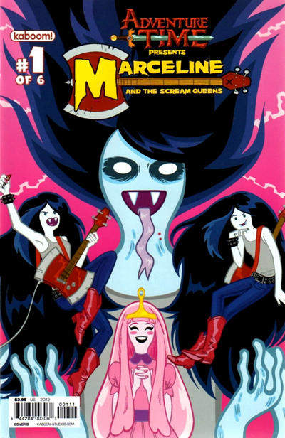 Cover for Adventure Time: Marceline and the Scream Queens (Boom! Studios, 2012 series) #1 [Cover B by Chynna Clugston]