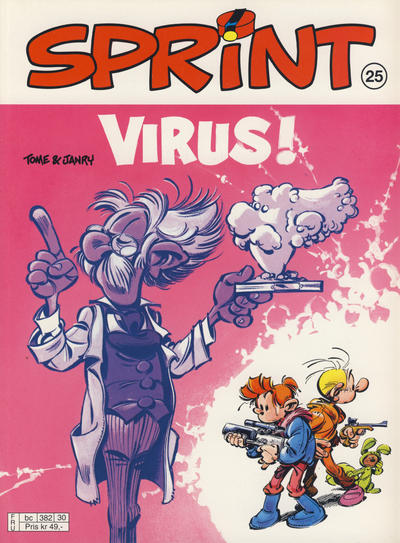 Cover for Sprint (Hjemmet / Egmont, 1998 series) #25 - Virus!