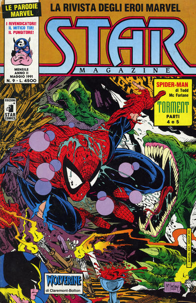 Cover for Star Magazine (Edizioni Star Comics, 1990 series) #9