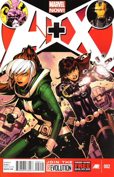 Cover for A+X (Marvel, 2012 series) #2