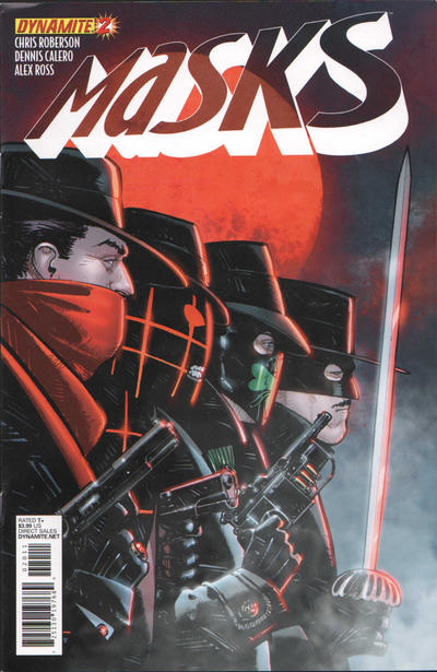 Cover for Masks (Dynamite Entertainment, 2012 series) #2 [Cover D - Howard Chaykin]