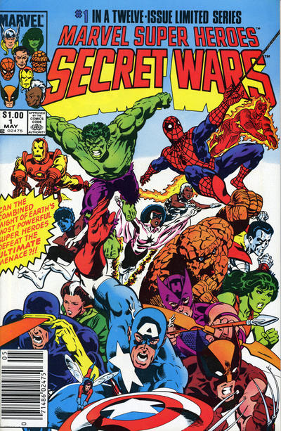 Cover for Marvel Super-Heroes Secret Wars (Marvel, 1984 series) #1 [Canadian]