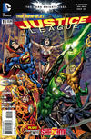 Cover for Justice League (DC, 2011 series) #11 [Bryan Hitch Cover]