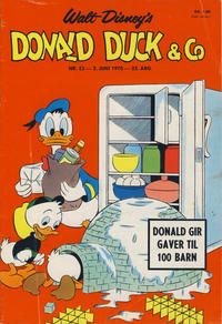 Cover for Donald Duck & Co (Hjemmet / Egmont, 1948 series) #23/1970