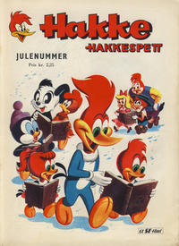 Cover for Hakke Hakkespett og andre skøyere [Hakke Hakkespett julenummer] (Serieforlaget / Se-Bladene / Stabenfeldt, 1961 series) #[1961]