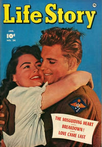 Cover Thumbnail for Life Story (Fawcett, 1949 series) #34
