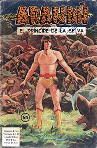 Cover Thumbnail for Arandú, El Príncipe de la Selva (Editora Cinco, 1977 series) #83