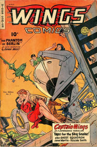 Cover Thumbnail for Wings Comics (Publications Services Limited, 1949 series) #2