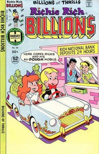 Cover for Richie Rich Billions (Harvey, 1974 series) #20